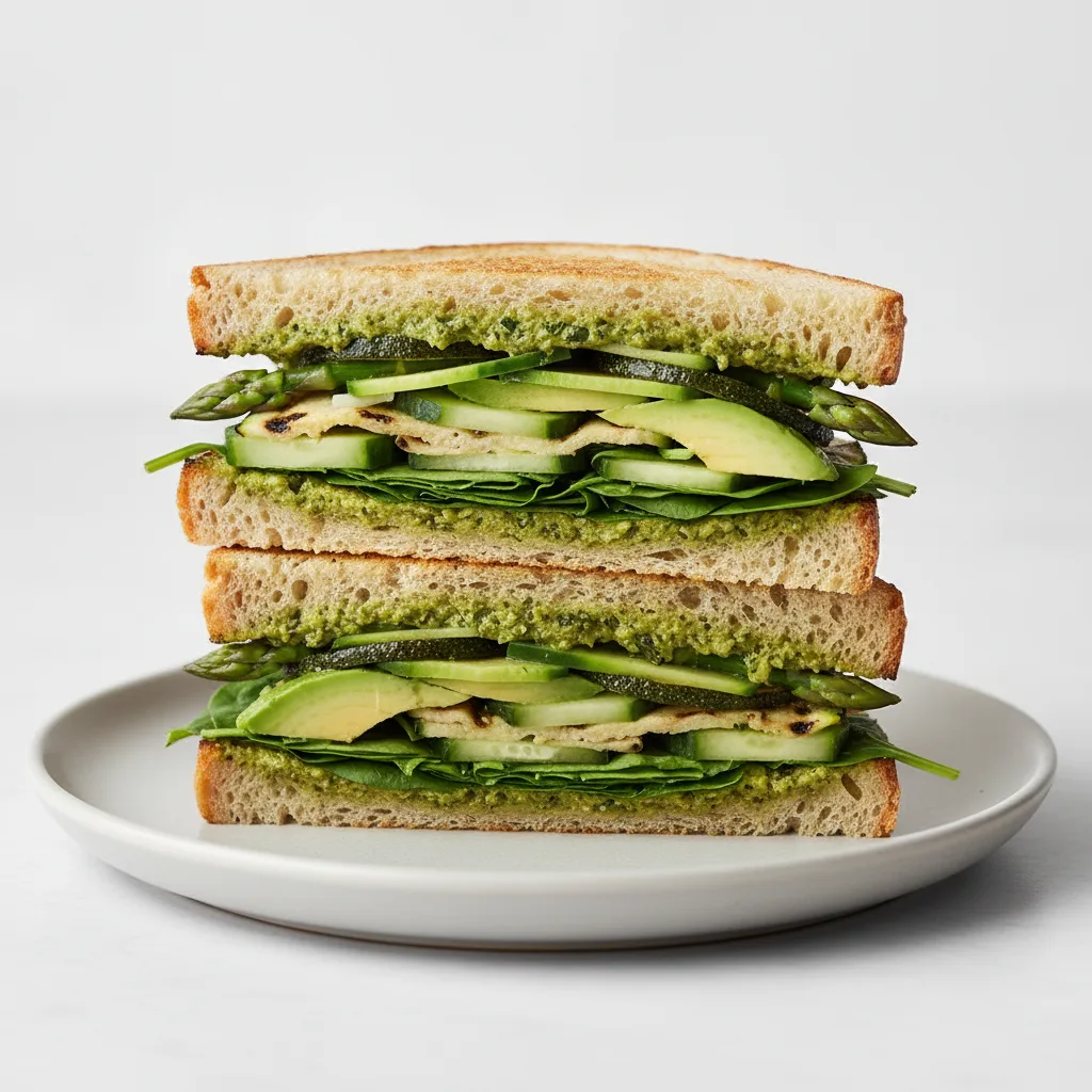 Everything Green Sandwich Everything Green Sandwich
