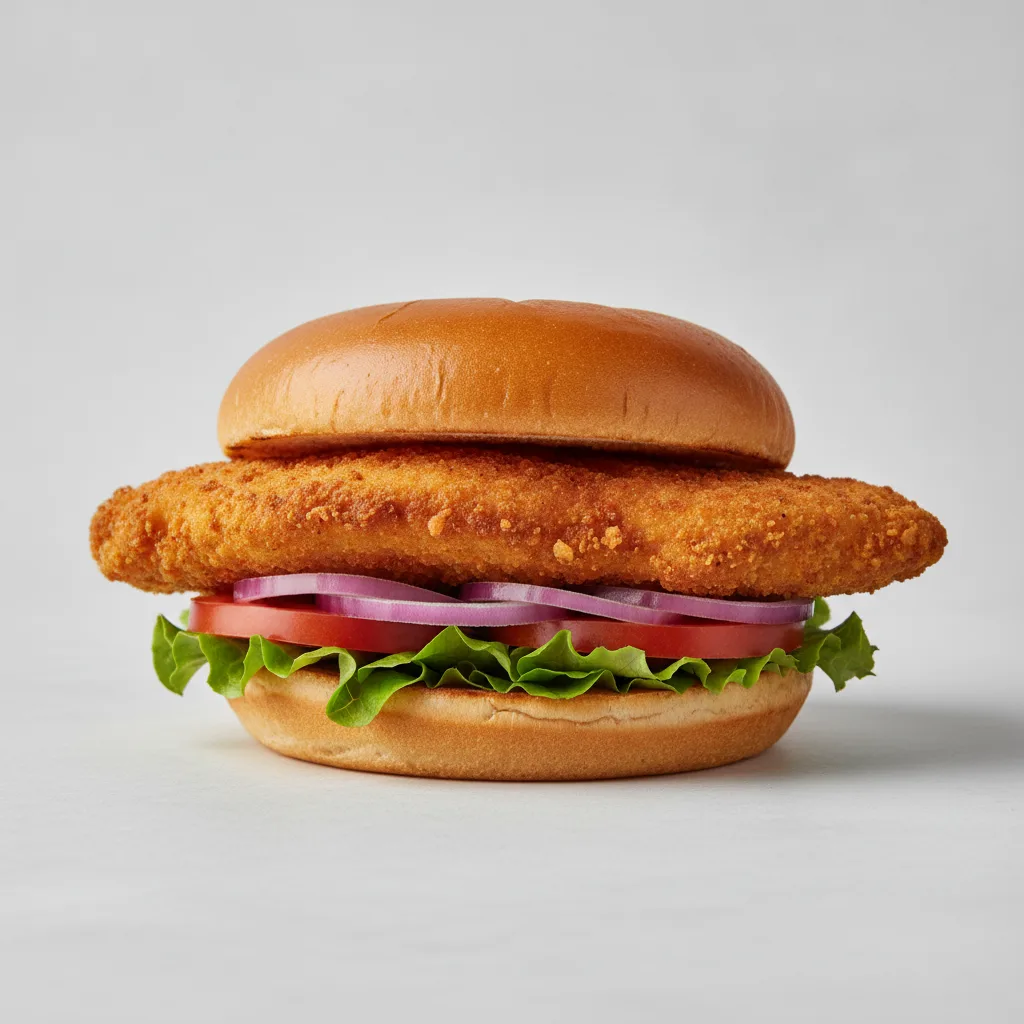 Breaded Chicken Cutlet Sandwich Breaded Chicken Cutlet Sandwich