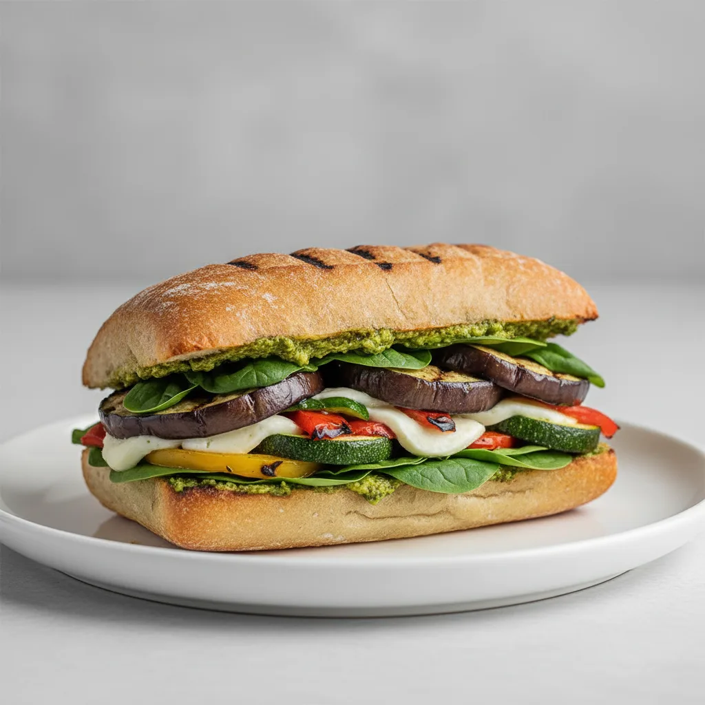Grilled Veggie Sandwich Grilled Veggie Sandwich