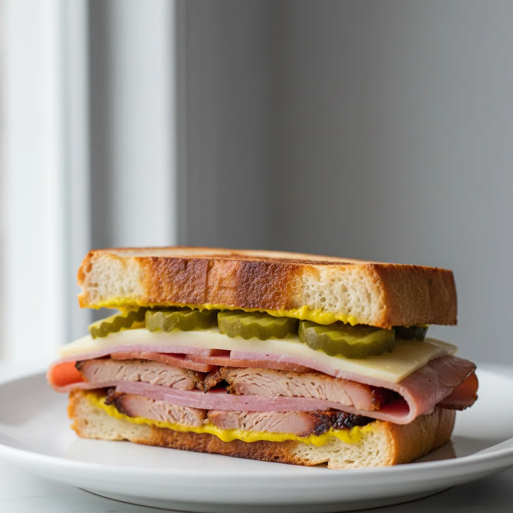 Traditional Cuban Sandwich Traditional Cuban Sandwich