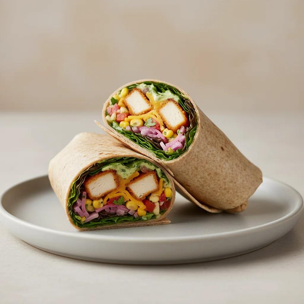 Santa Fe Wrap with Chef's Salad Santa Fe Wrap with Chef's Salad