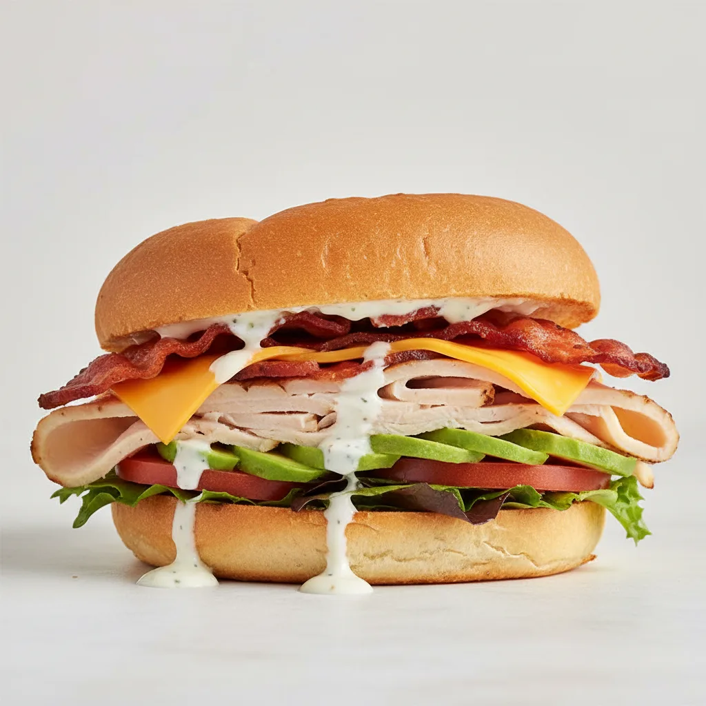 Turkey Bacon Ranch Sandwich Turkey Bacon Ranch Sandwich