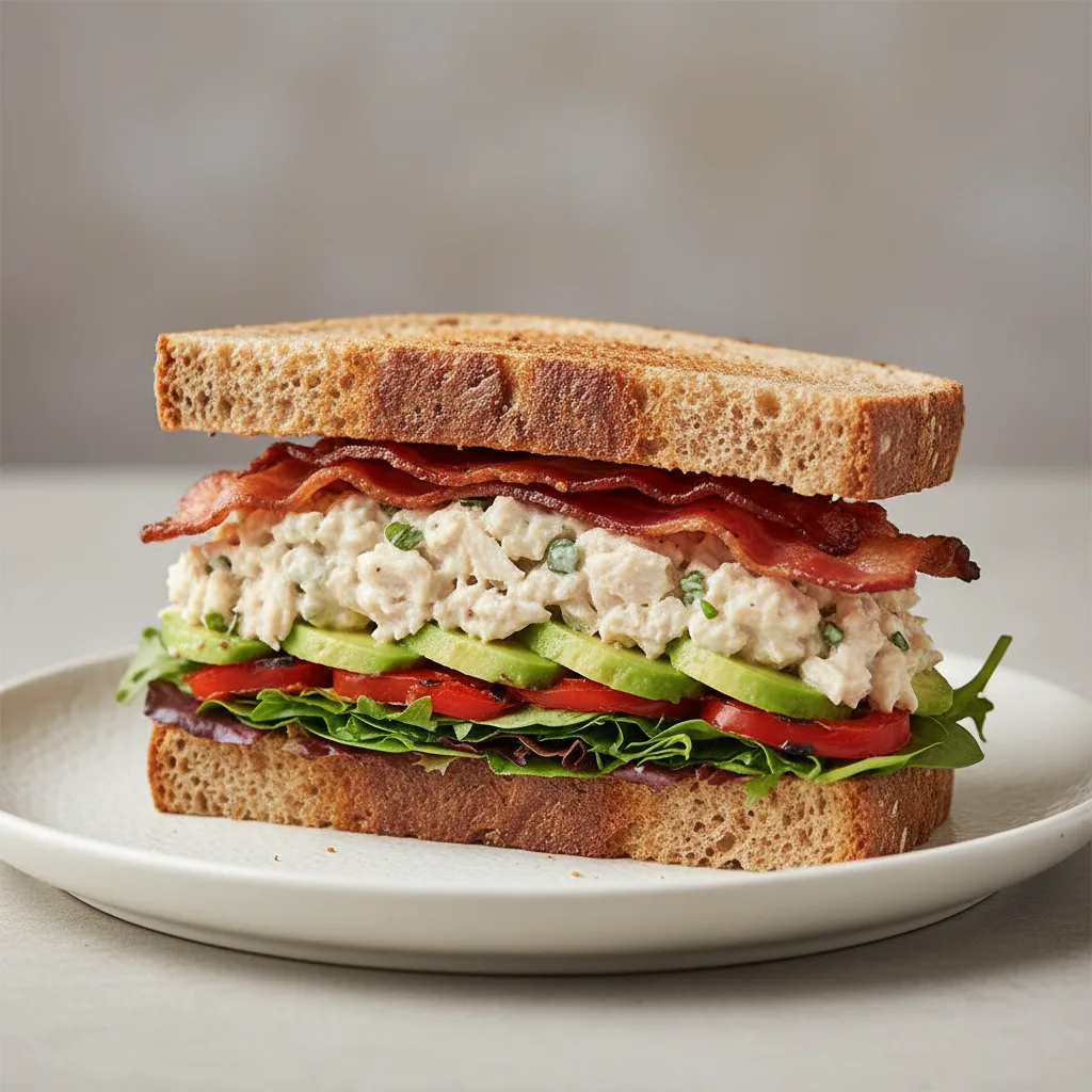 Deluxe Chicken Salad Sandwich Deluxe Chicken Salad Sandwich