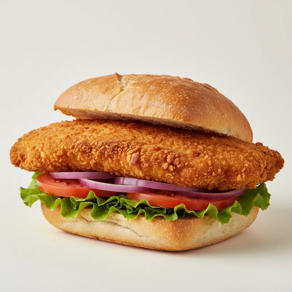 Breaded Chicken Cutlet Sandwich Breaded Chicken Cutlet Sandwich