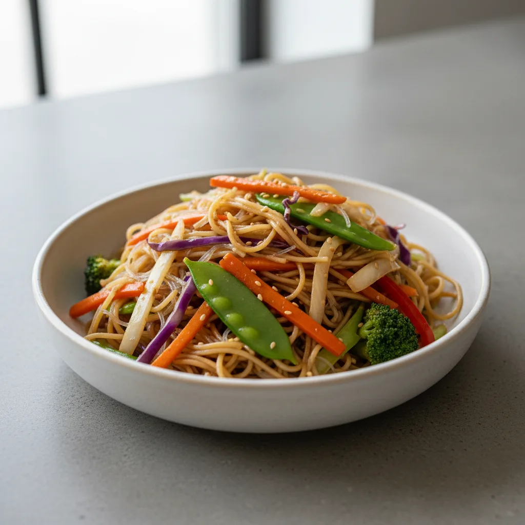 Veggie Pancit Noodles Veggie Pancit Noodles