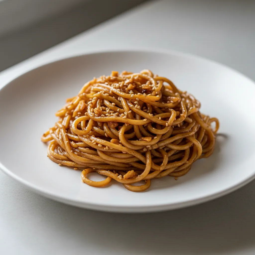 Garlic Soy Noodles Garlic Soy Noodles