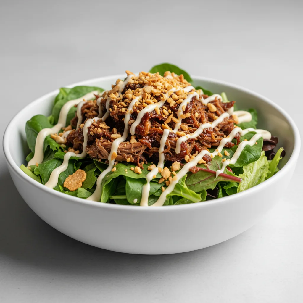 Mestiza Pork Adobo Salad Bowl Mestiza Pork Adobo Salad Bowl