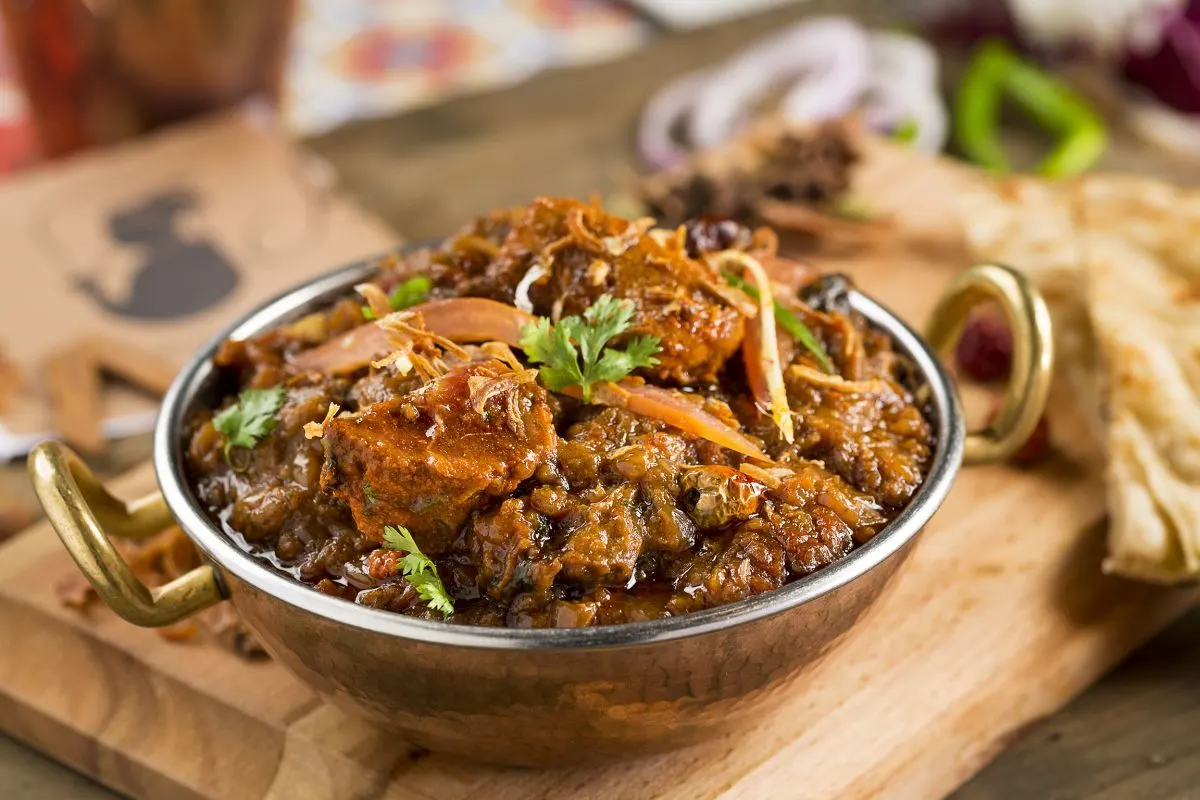 Lamb Bhuna (Sauce on the side)