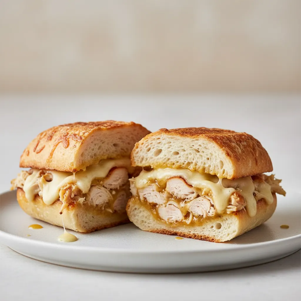 Chicken Garlic Asiago Sandwich Chicken Garlic Asiago Sandwich