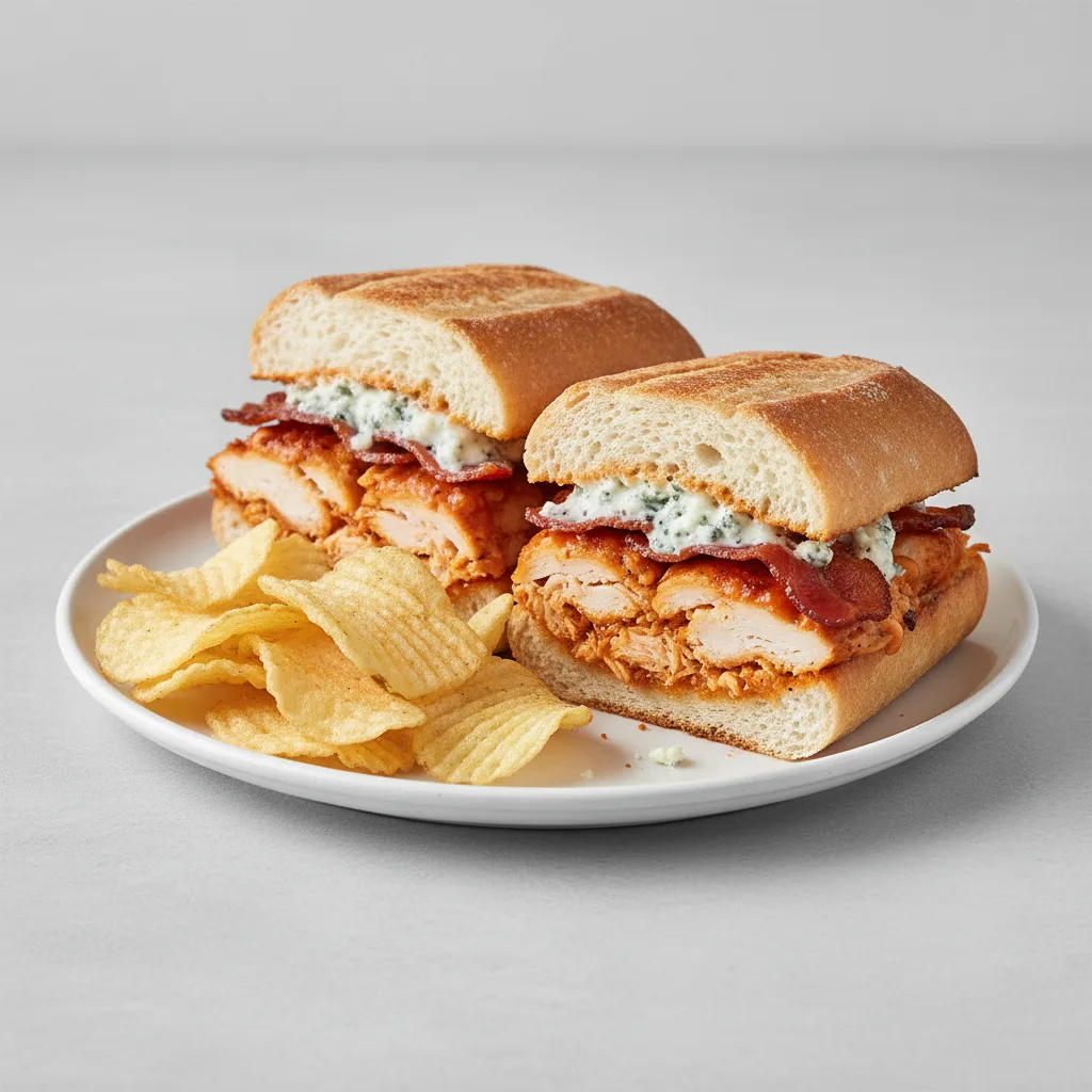 Buffalo Blue Sandwich with Chips Buffalo Blue Sandwich with Chips