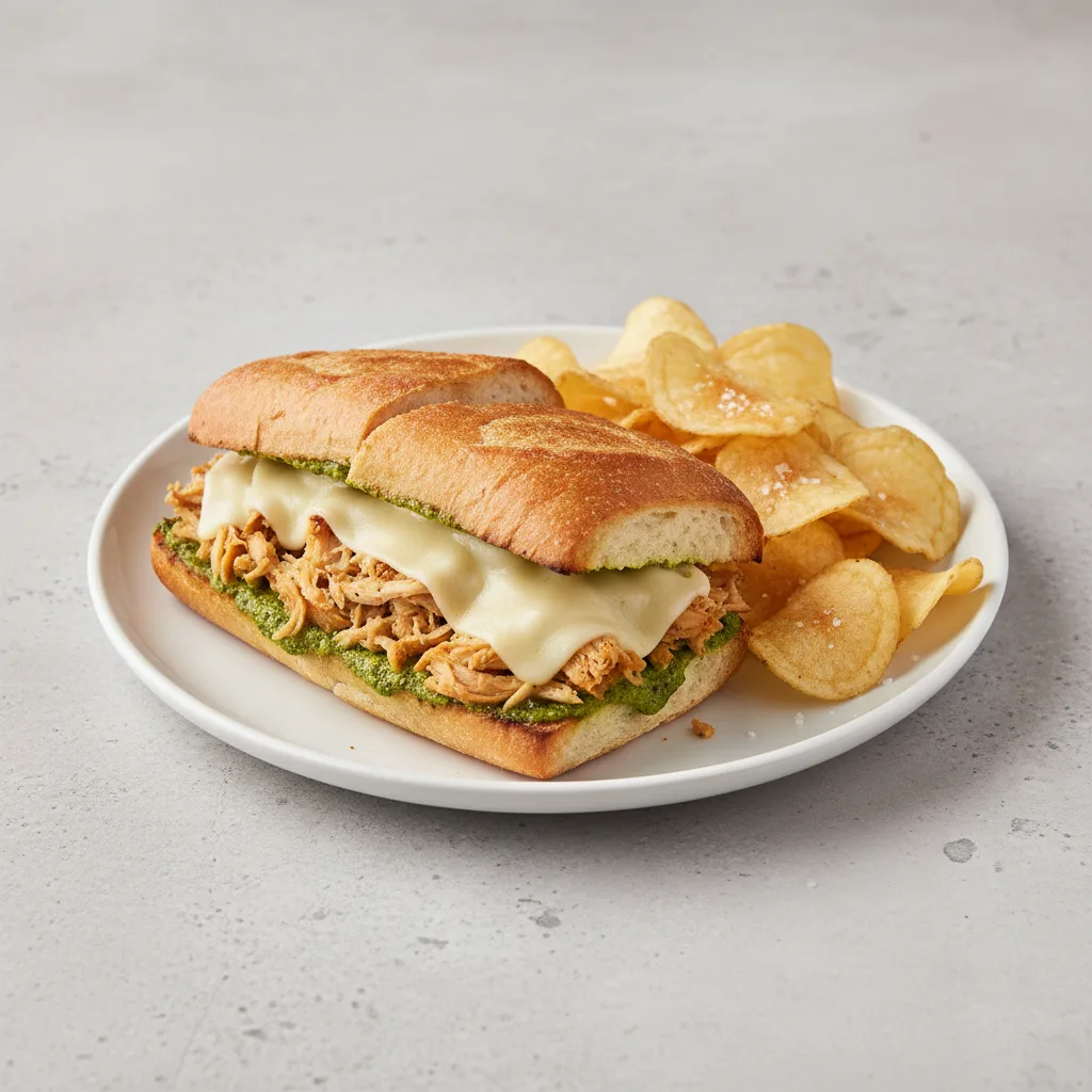 Rest in Pesto Sandwich with Chips Rest in Pesto Sandwich with Chips