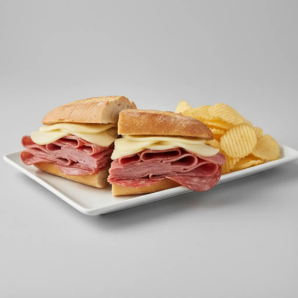 Spartacus Sandwich with Chips Spartacus Sandwich with Chips