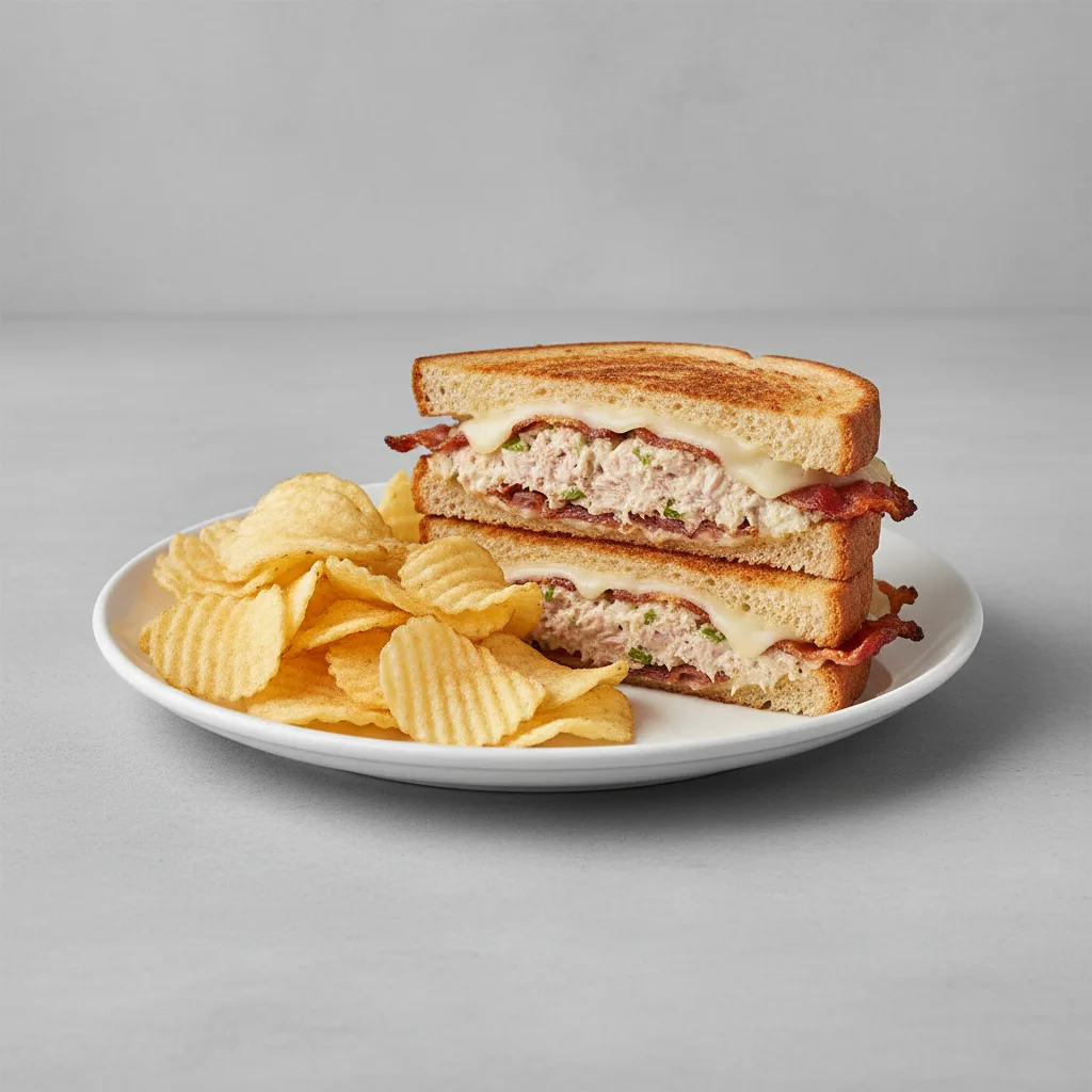 Meltdown Sandwich with Chips Meltdown Sandwich with Chips