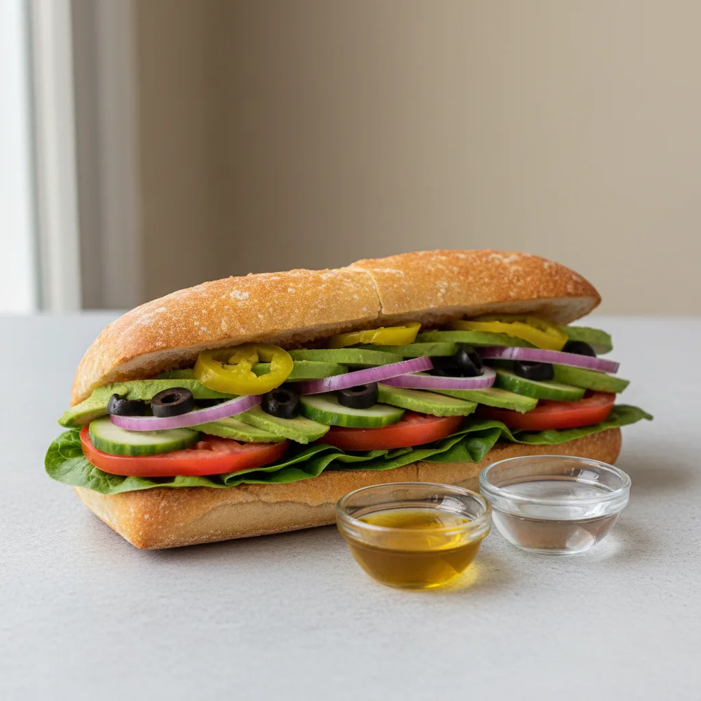Vegan Lovers Sandwich with Chips Vegan Lovers Sandwich with Chips