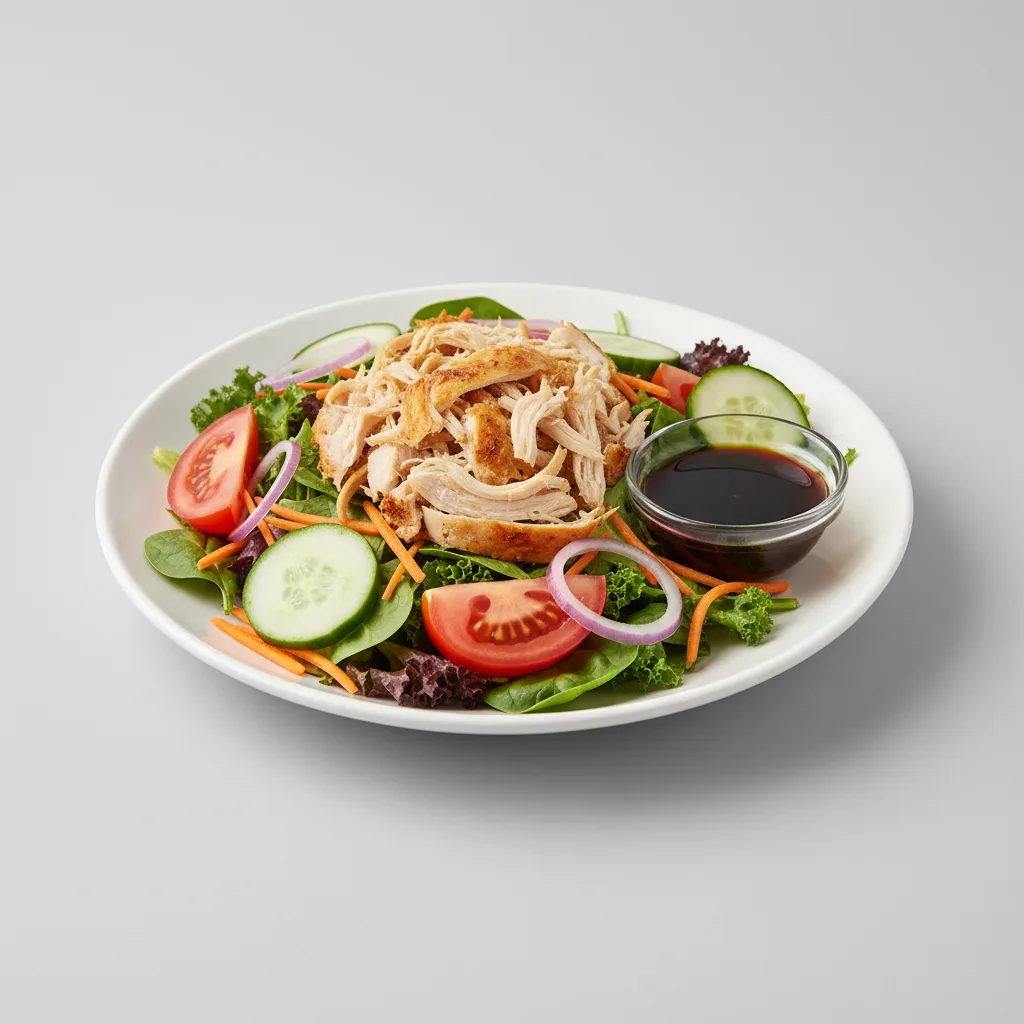 Garden Salad with Chicken Garden Salad with Chicken