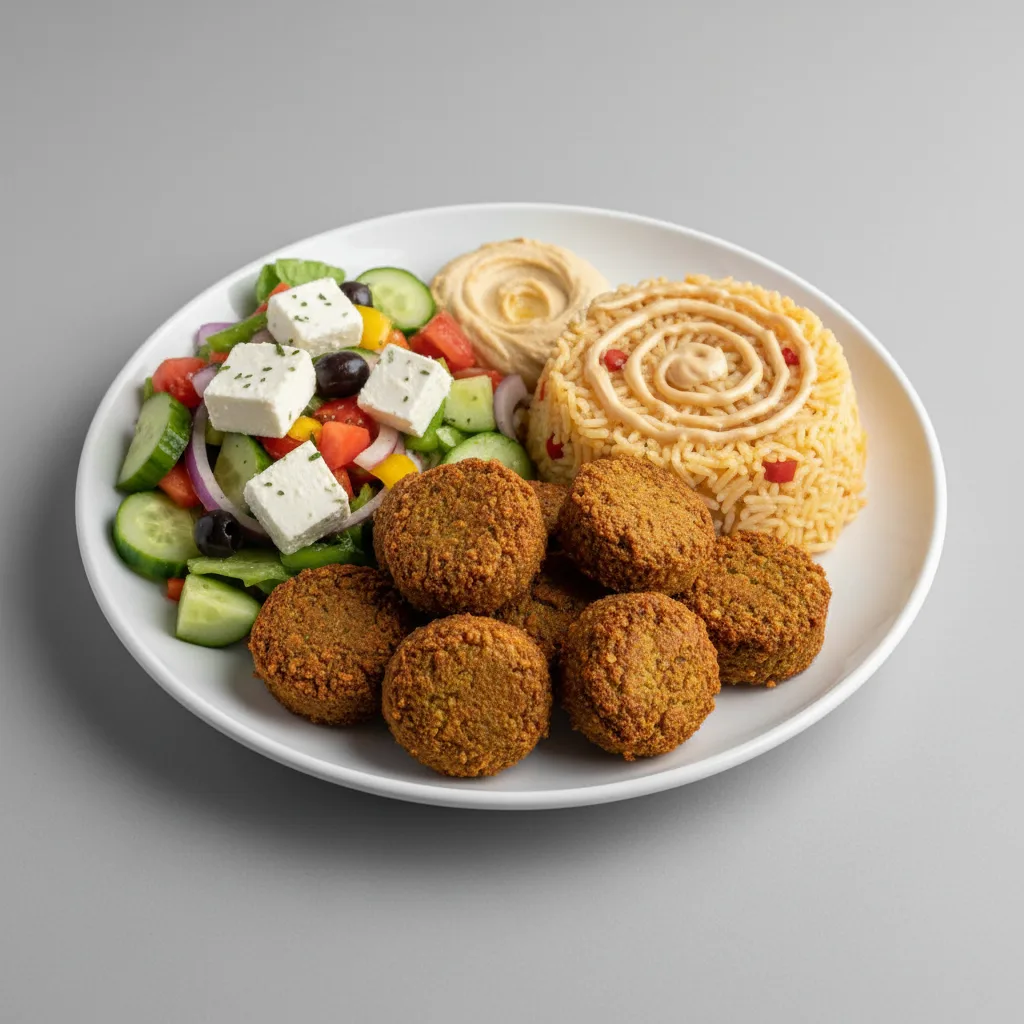 Vegan Falafel Plate