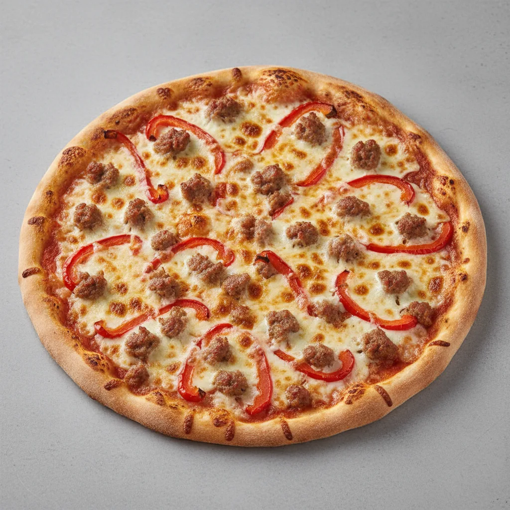 Sausage and Peppers Pizza
