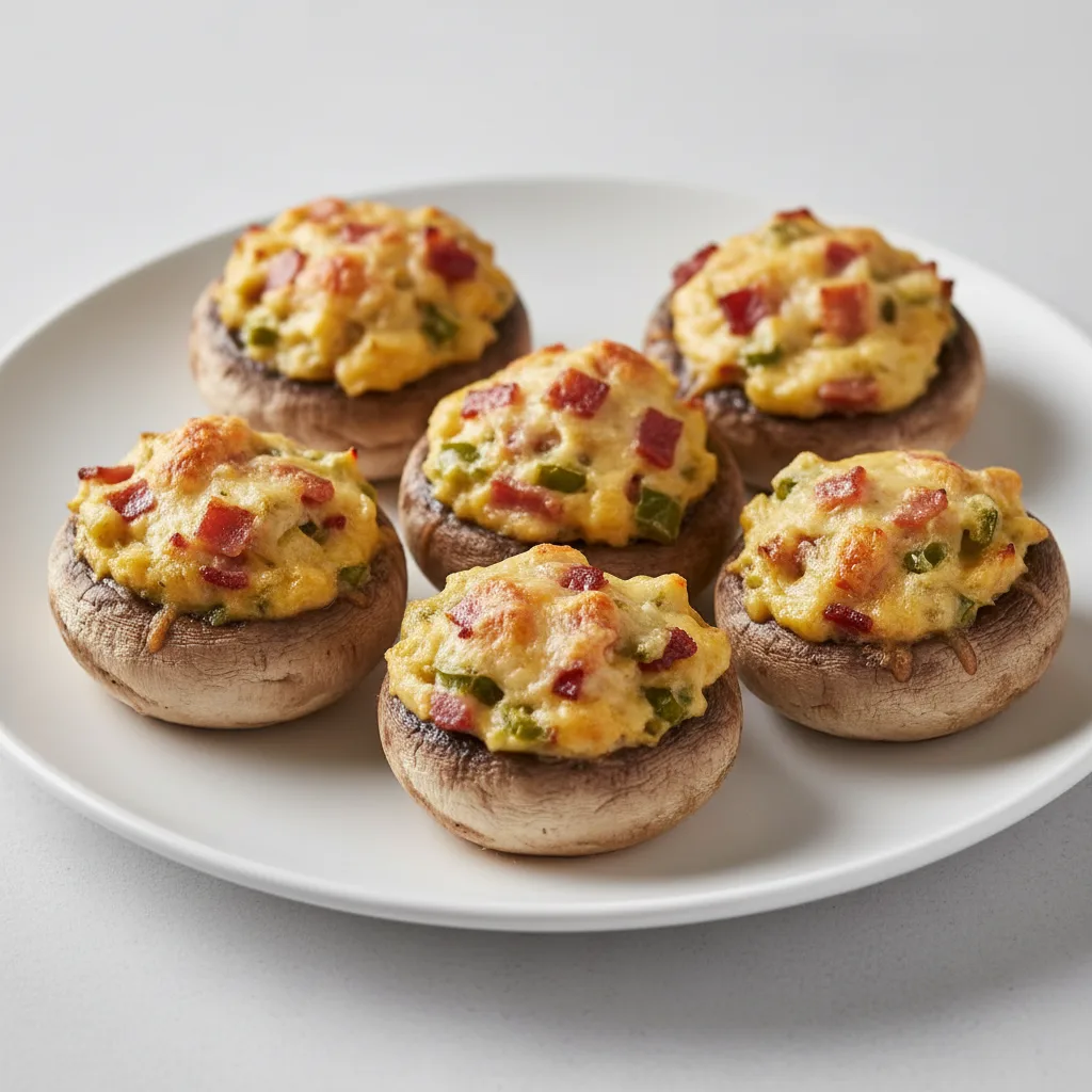 Bacon Jalapeno Popper with Stuffed Mushrooms Bacon Jalapeno Popper with Stuffed Mushrooms