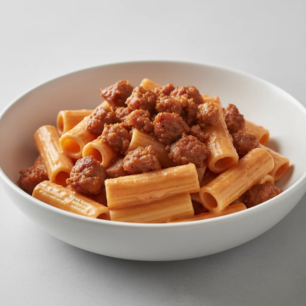 Rigatoni Vodka with Italian Sausage Rigatoni Vodka with Italian Sausage