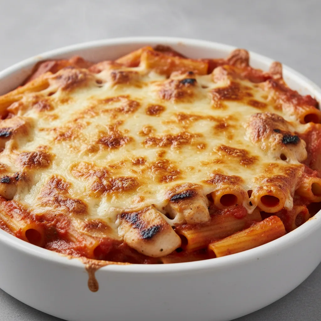Baked Rigatoni with Chicken Baked Rigatoni with Chicken