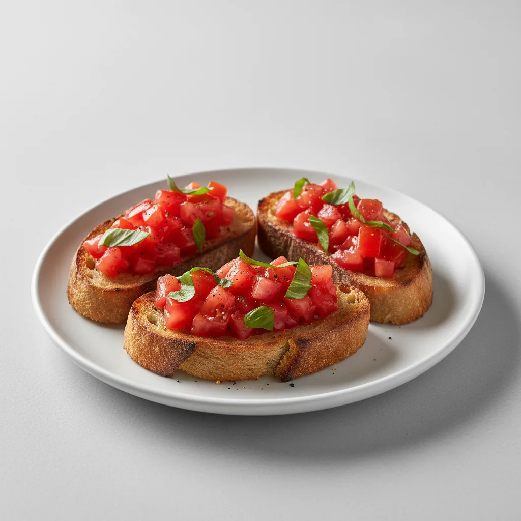 Tomato Basil Bruschetta Tomato Basil Bruschetta