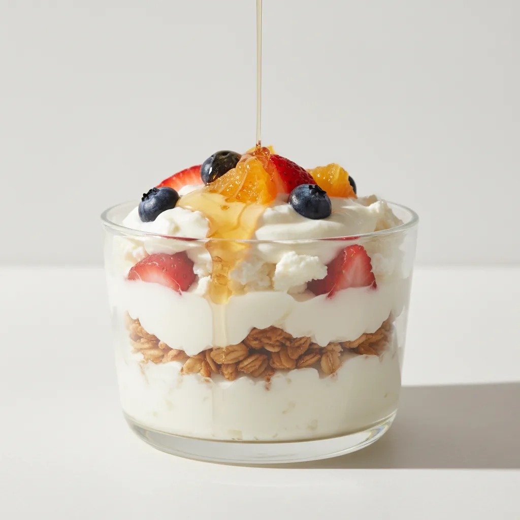 Yogurt and Ricotta Parfait