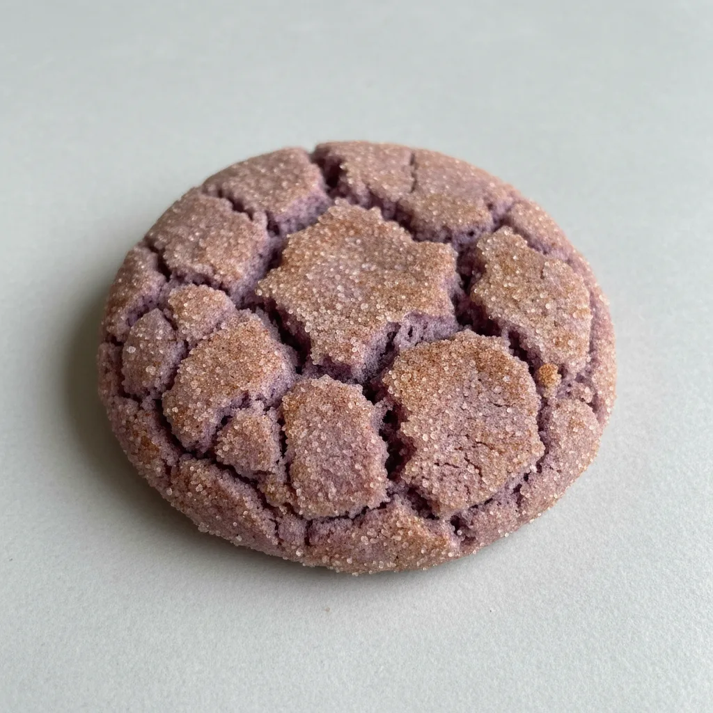 Ube Snickerdoodle Cookie Ube Snickerdoodle Cookie