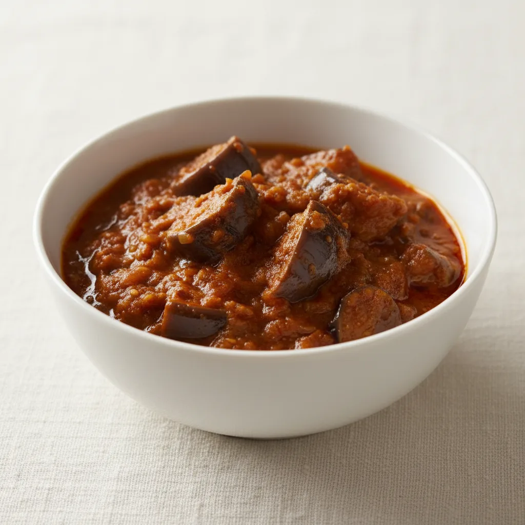 Burmese Eggplant Curry Burmese Eggplant Curry