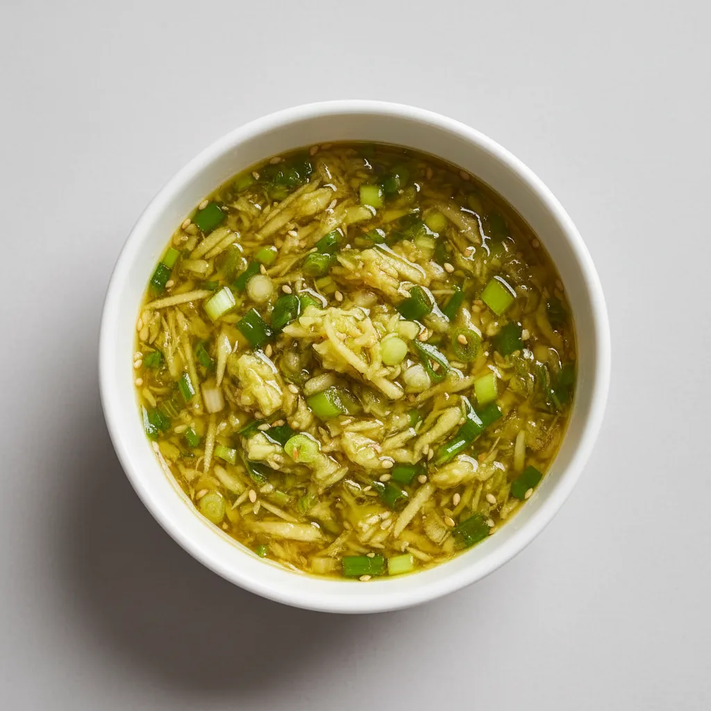 Ginger Scallion Sauce Ginger Scallion Sauce