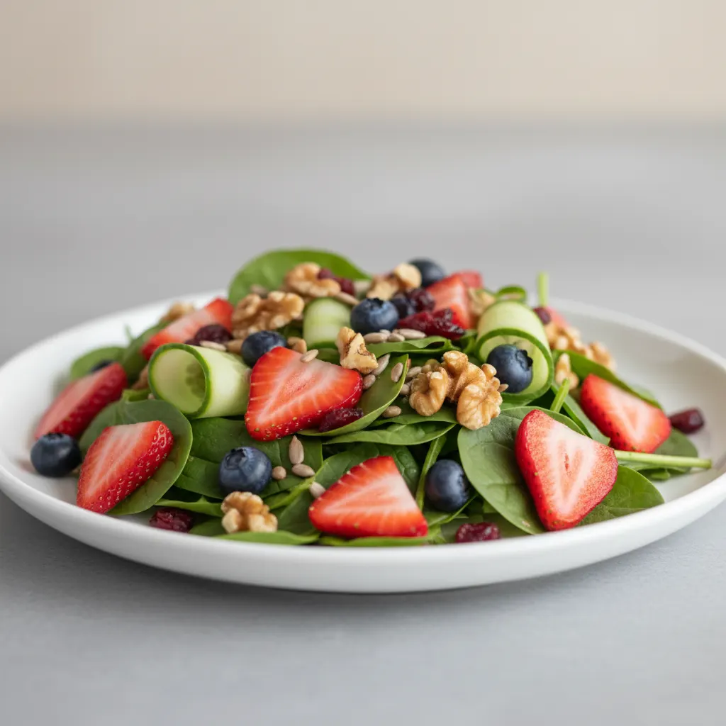 Vegan Strawberry Bistro Salad Vegan Strawberry Bistro Salad