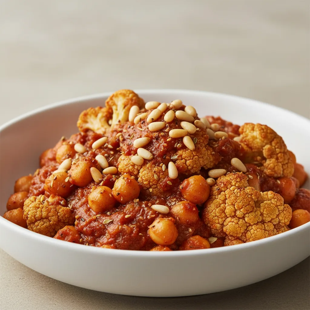 Cauliflower Fatteh Cauliflower Fatteh