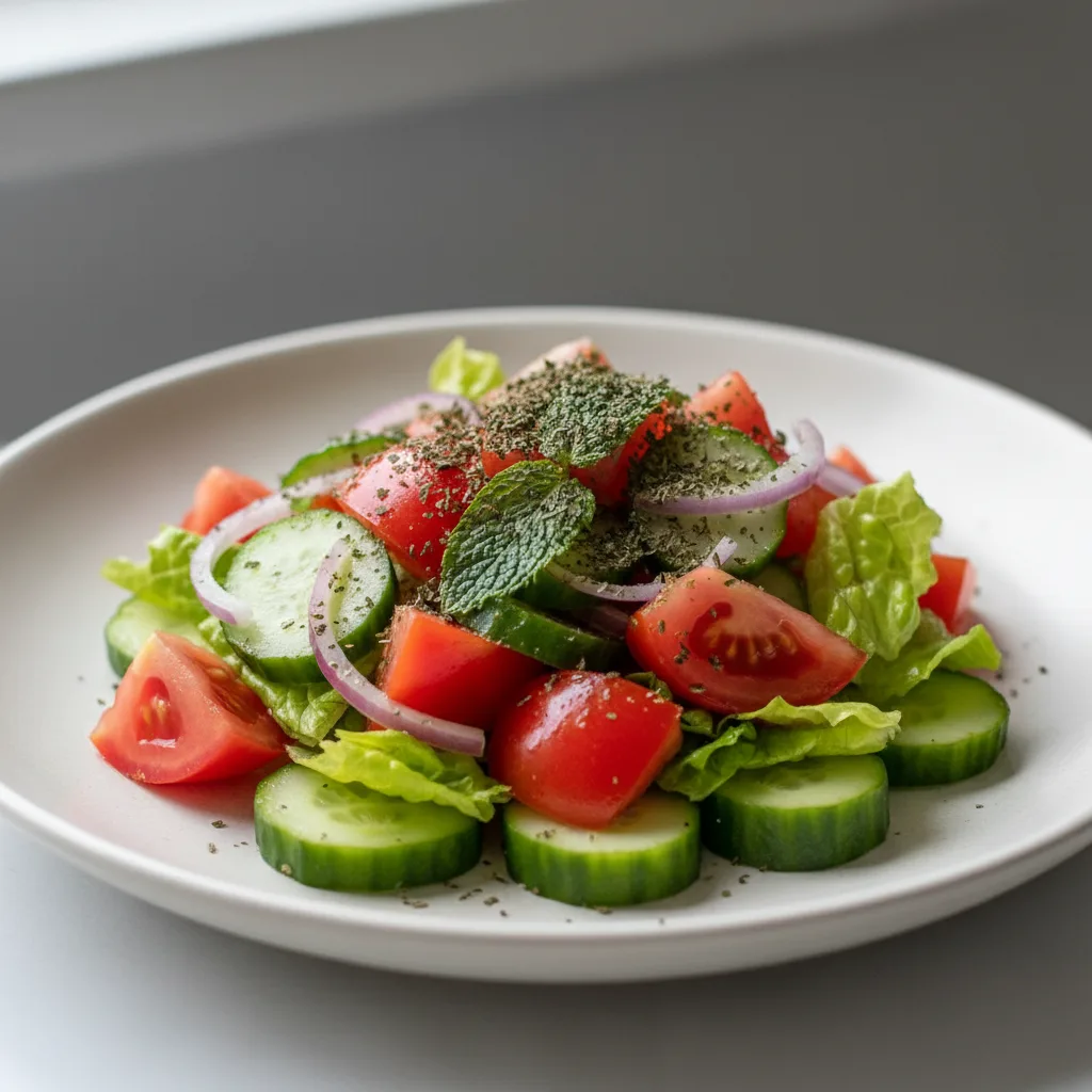 Lebanese Tomato and Cucumber Salad Lebanese Tomato and Cucumber Salad