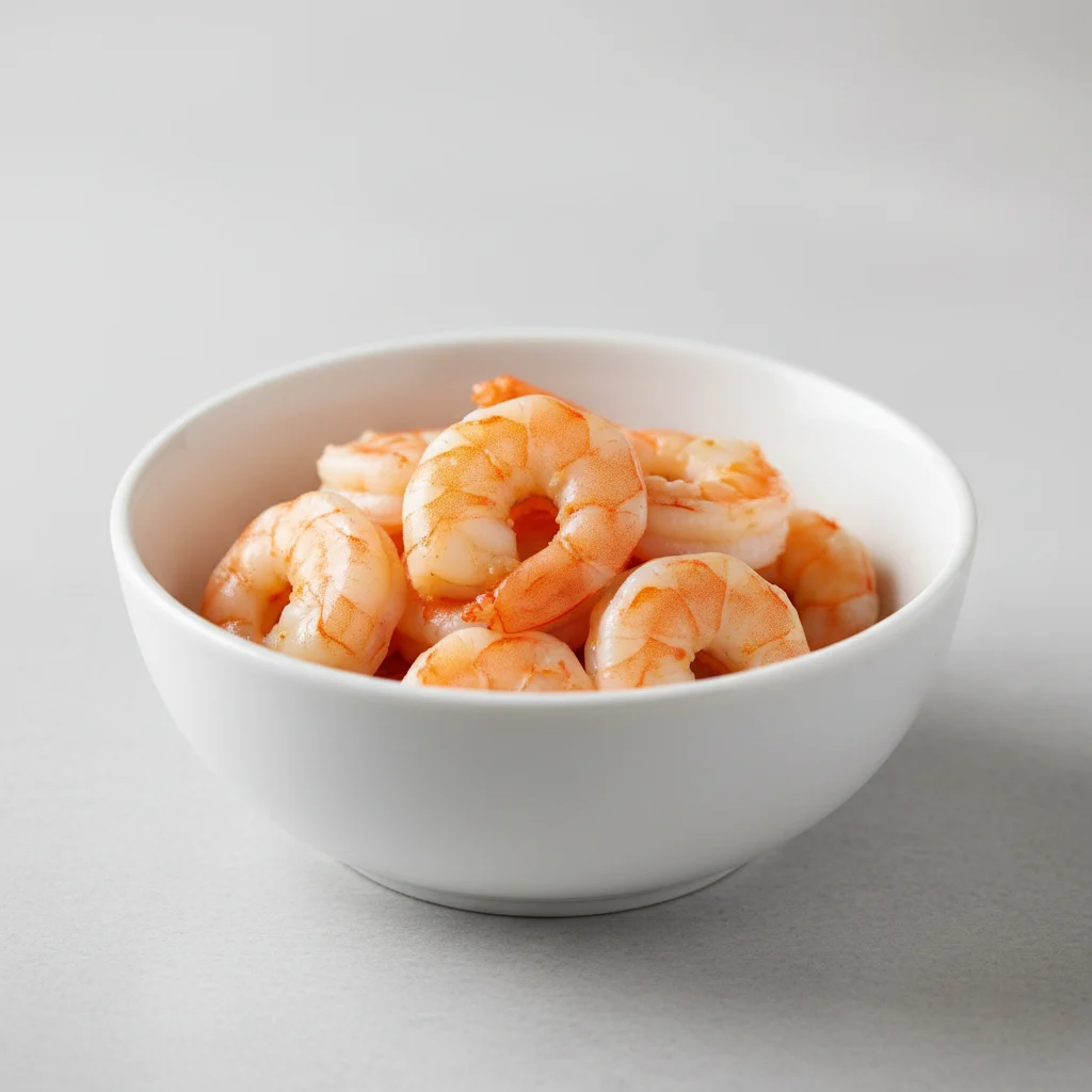 Citrus Poached Shrimp