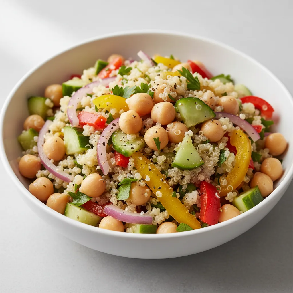 Chickpea and Quinoa Salad Chickpea and Quinoa Salad