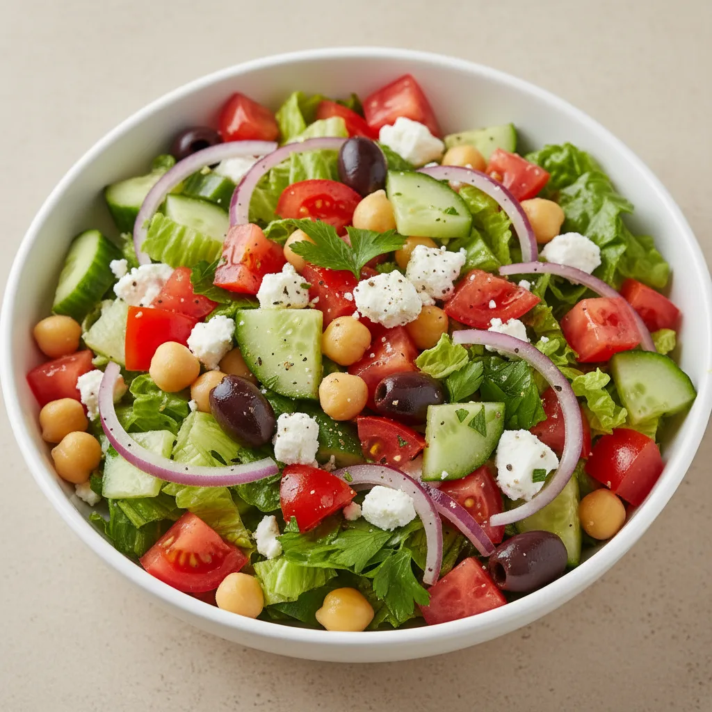 Mediterranean Chopped Salad Mediterranean Chopped Salad