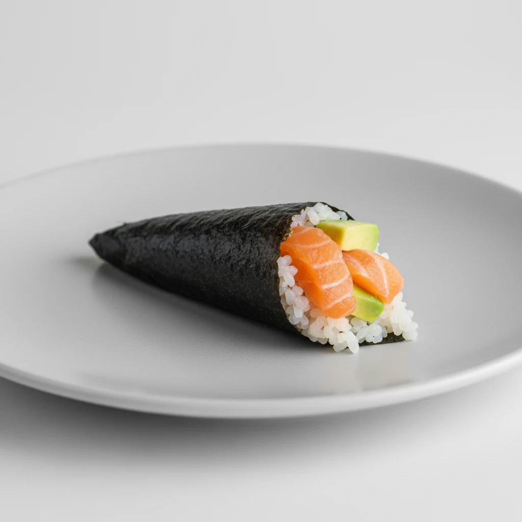 Salmon Avocado Handroll Salmon Avocado Handroll