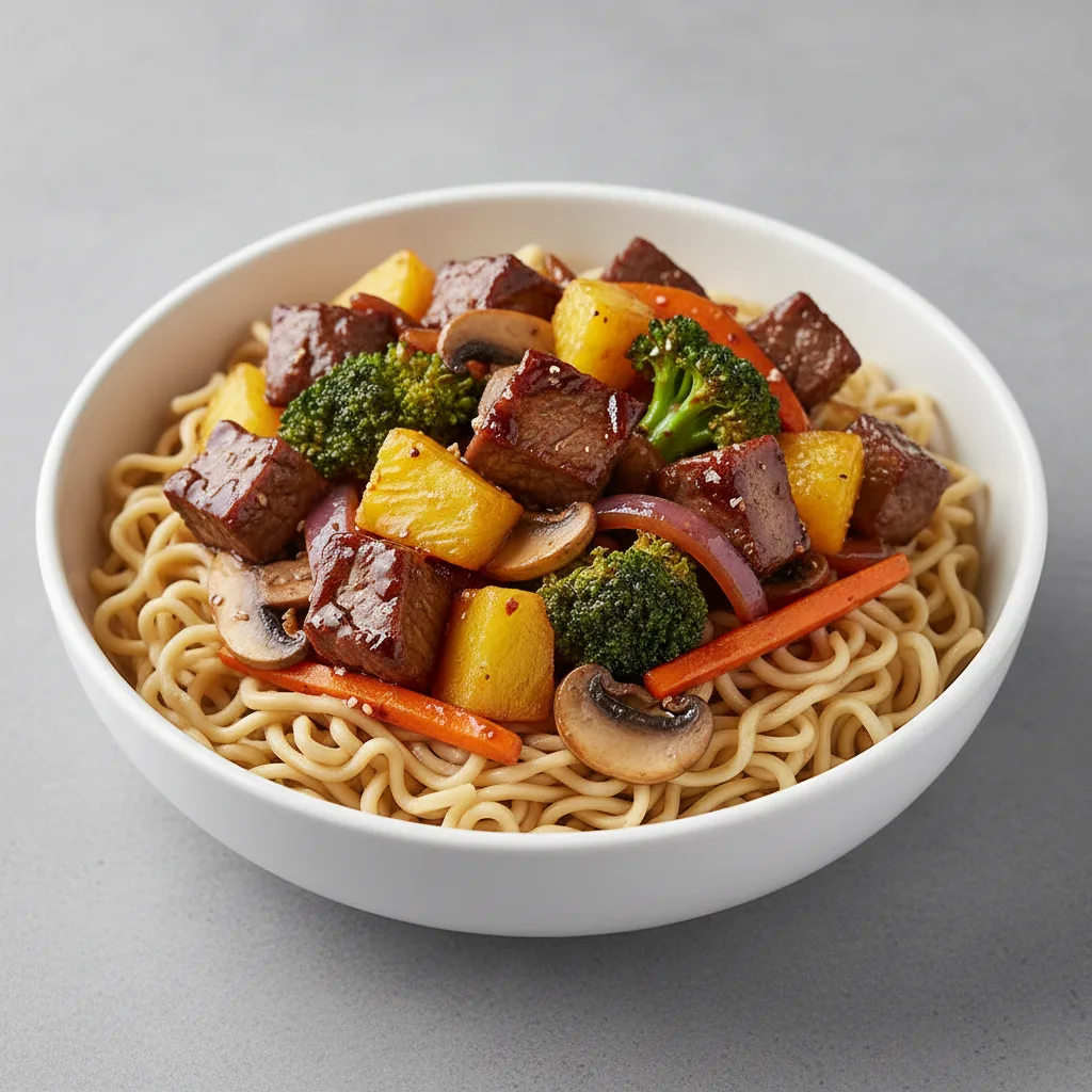 Mongolian Beef Pineapple Bowl Mongolian Beef Pineapple Bowl