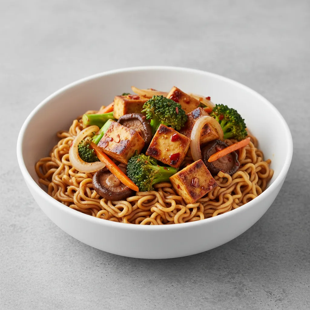 Mongolian Tofu Spicy Bowl Mongolian Tofu Spicy Bowl