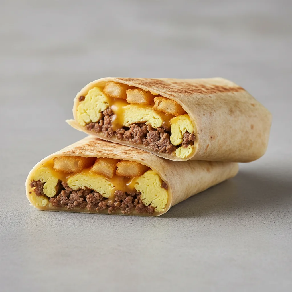 Ground Beef Breakfast Wrap Ground Beef Breakfast Wrap