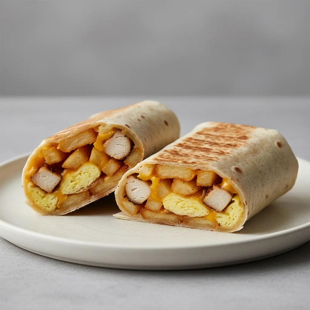 Chicken Breakfast Wrap Chicken Breakfast Wrap