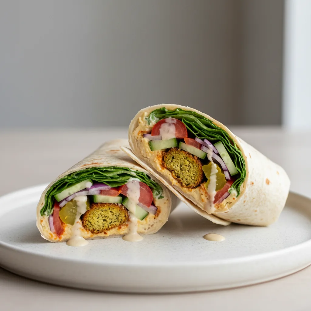 Falafel Delight Wrap Falafel Delight Wrap