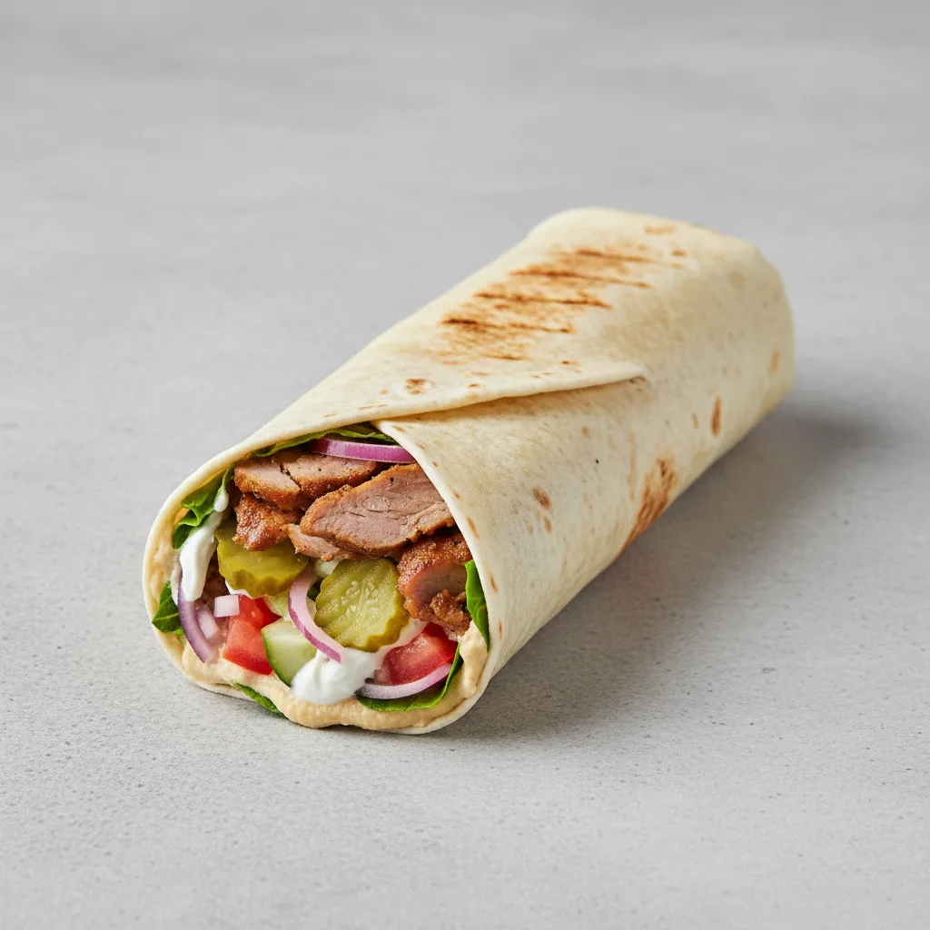 Lamb Shawarma Wrap Lamb Shawarma Wrap