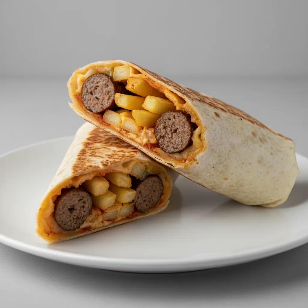 Algerian Merguez Wrap Algerian Merguez Wrap