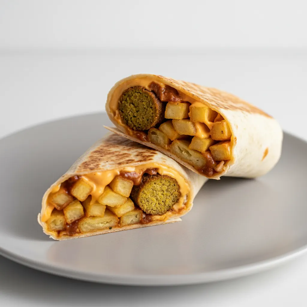Algerian Falafel Wrap Algerian Falafel Wrap