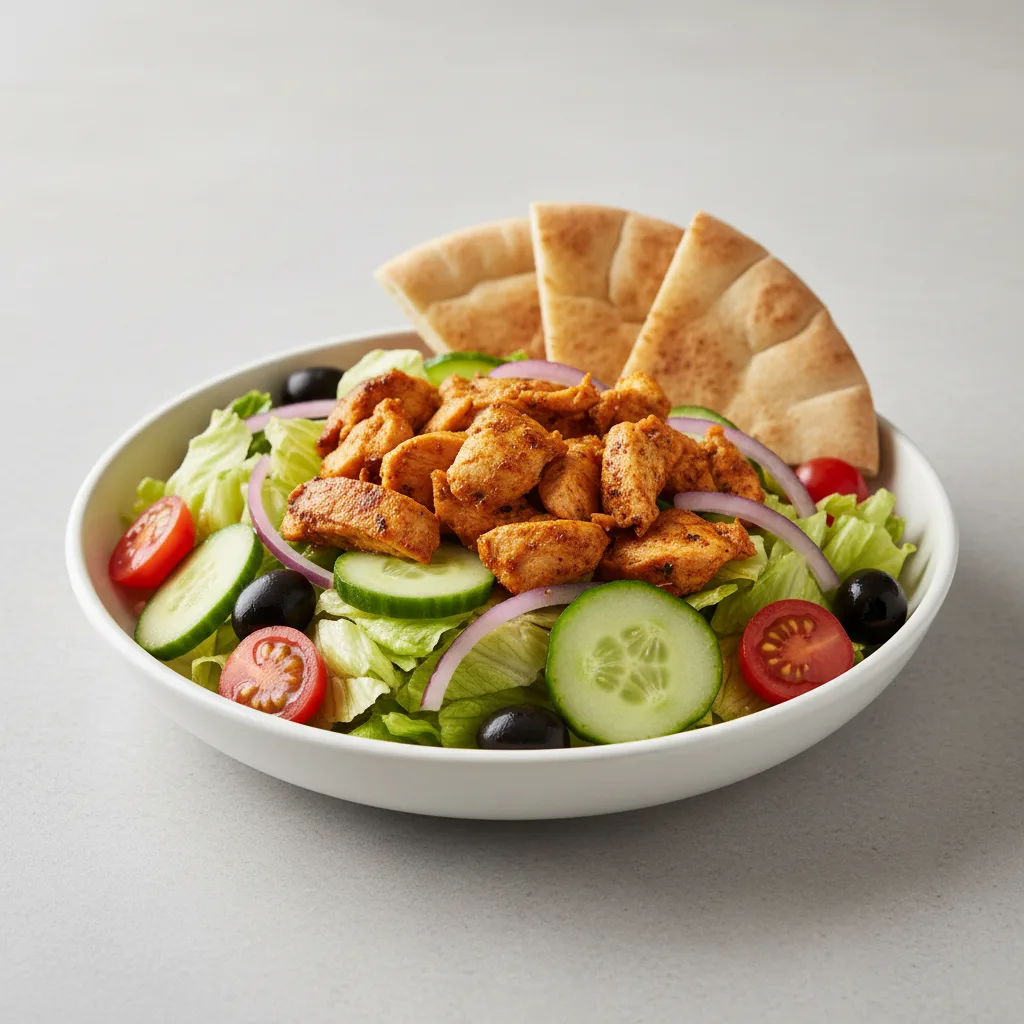 Chicken Shawarma Salad Chicken Shawarma Salad