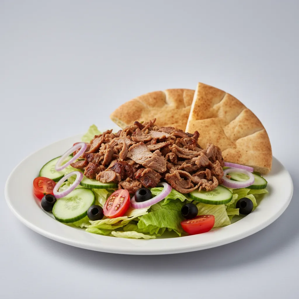 Lamb Shawarma Salad Lamb Shawarma Salad