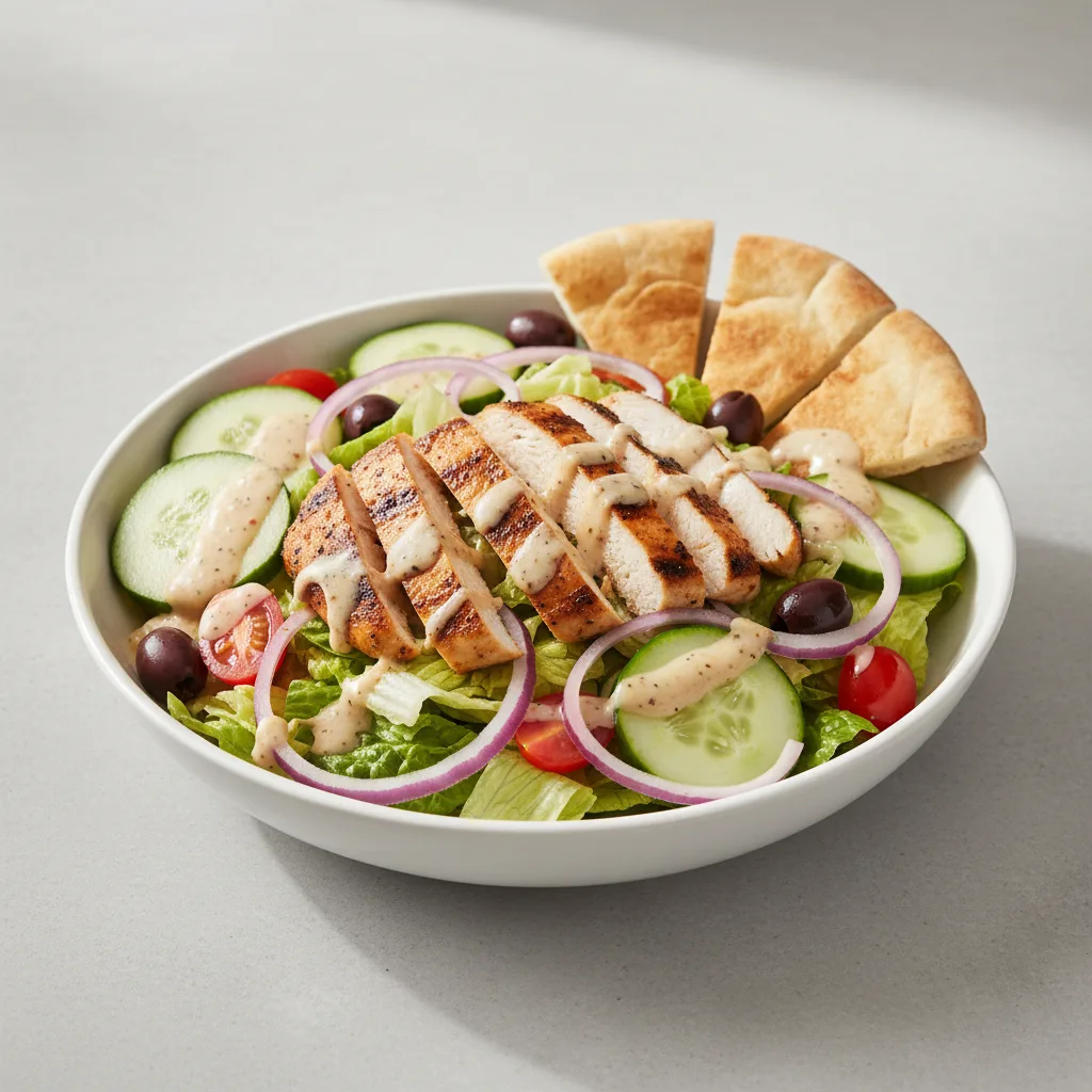 Chicken Mediterranean Entree Salad Chicken Mediterranean Entree Salad