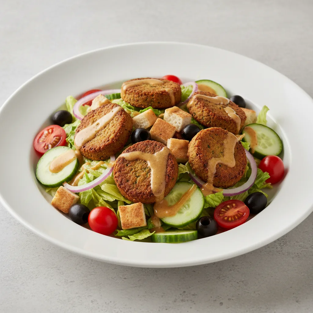 Falafel Entree Salad Falafel Entree Salad