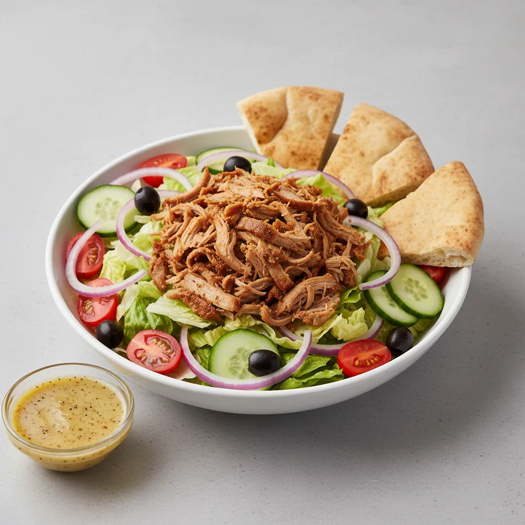 Lamb Shawarma Entree Salad Lamb Shawarma Entree Salad