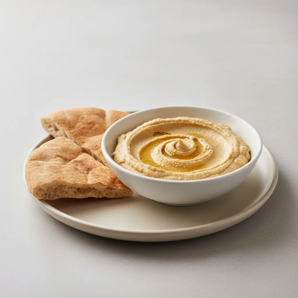 Hummus with Pita Bread Hummus with Pita Bread